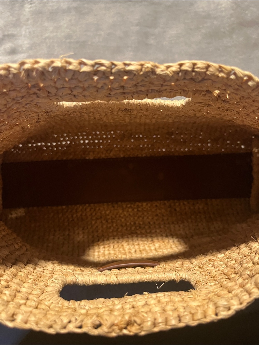 Jcrew Hand-knotted Raffia Rectangular Clutch - Picture 5 of 6